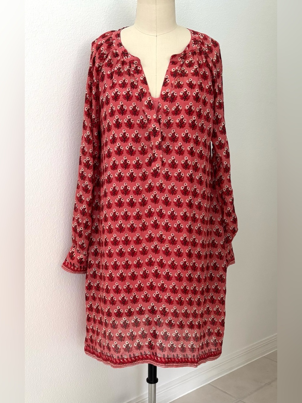 J.Crew Cabana Mini Dress NWT Ramie Block Print Belted Slip L